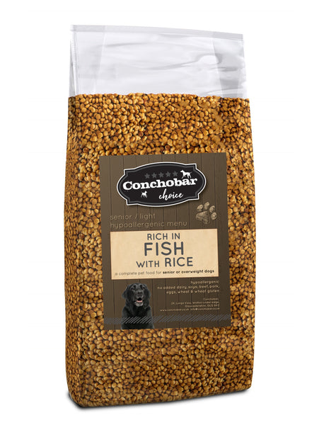 Choice Senior Light Fish & Rice 30kg (2x15kg) - Conchobar