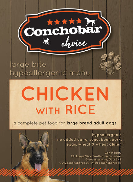 Choice Adult Large Chicken & Rice 15kg - Conchobar